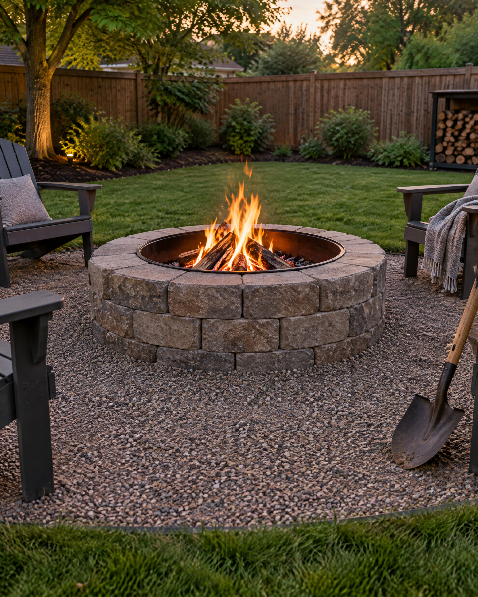 Build a Backyard Fire Pit