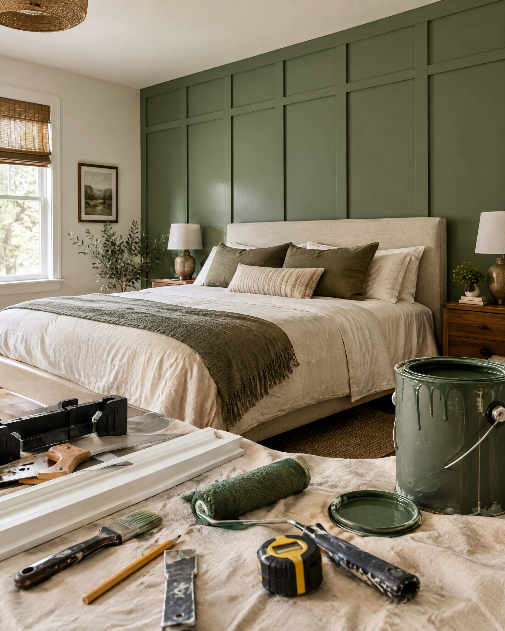 Board-and-Batten Accent Wall