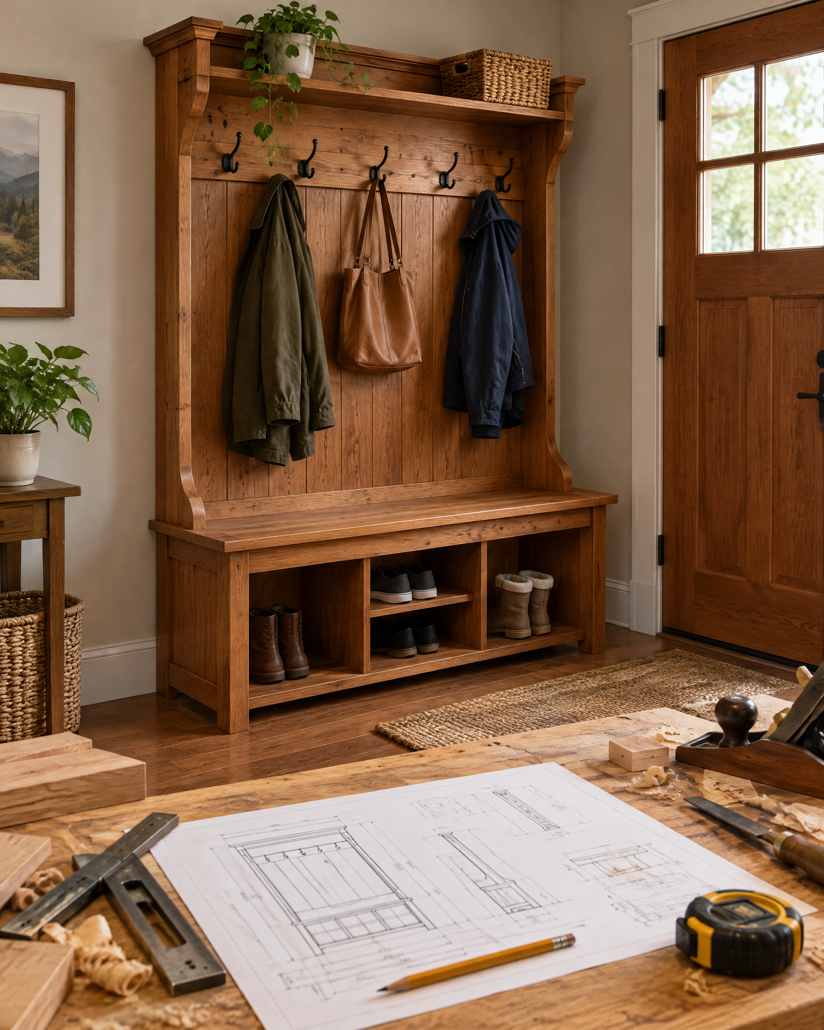 Build a Hall Tree