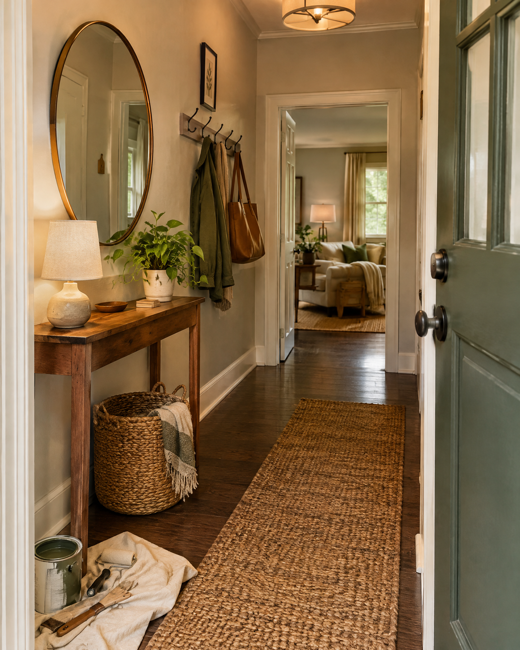 Make a High-End Looking Entryway