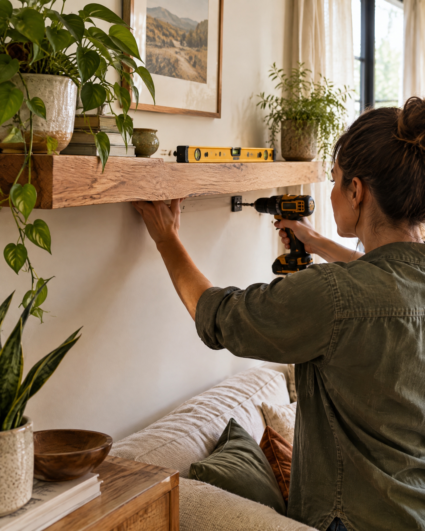 Install a Floating Shelf