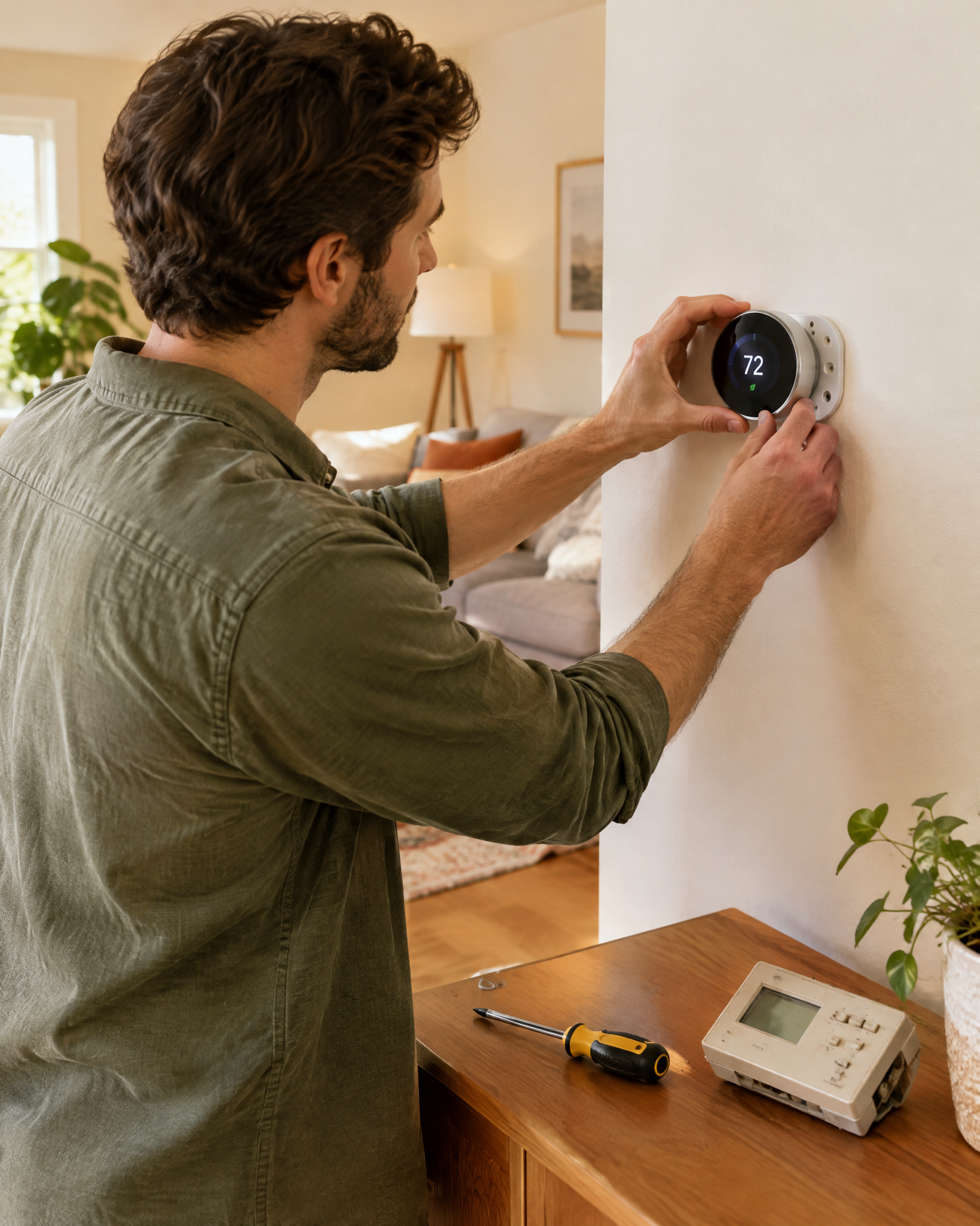 Install a Smart Thermostat
