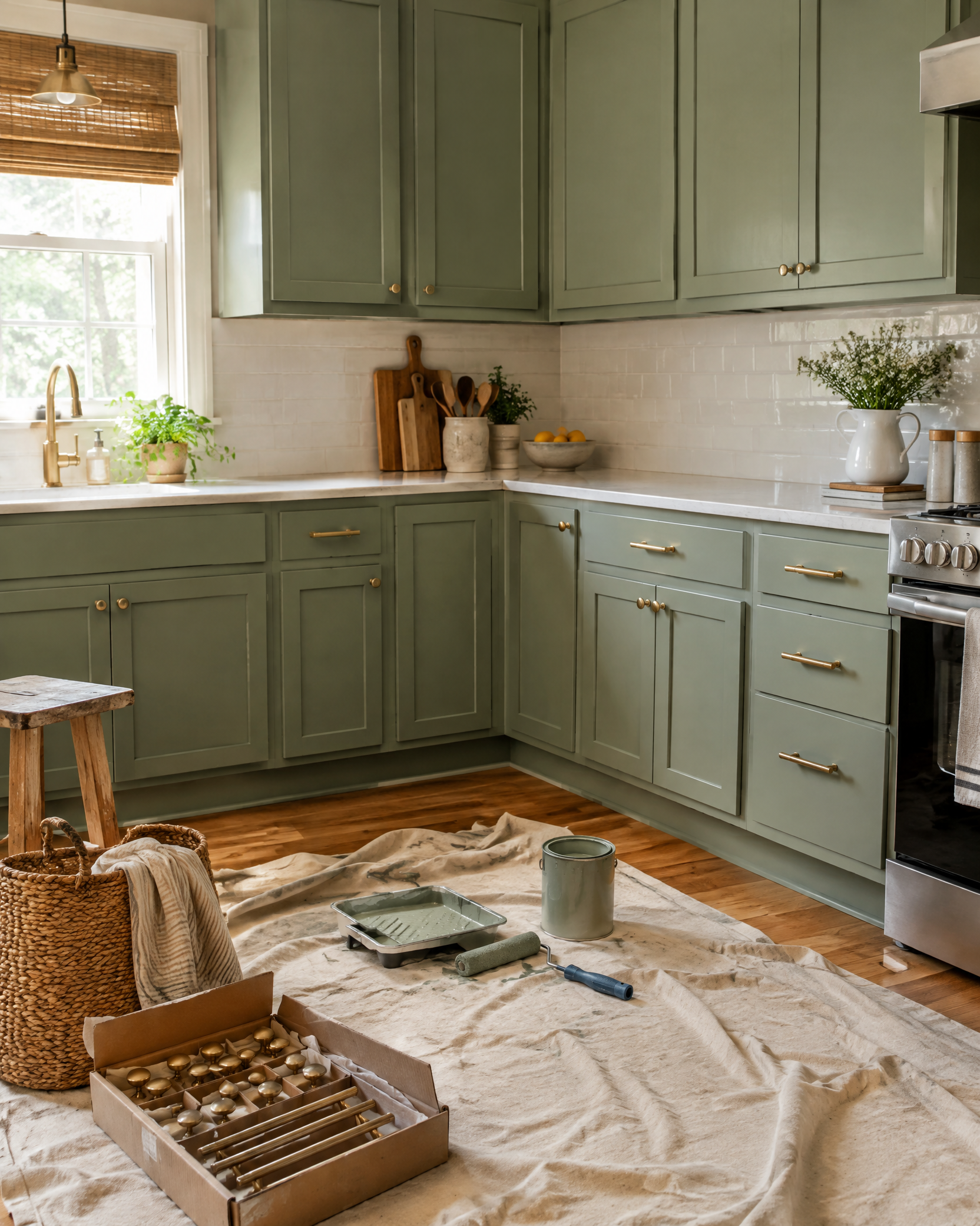Paint Kitchen Cabinets Without Sanding