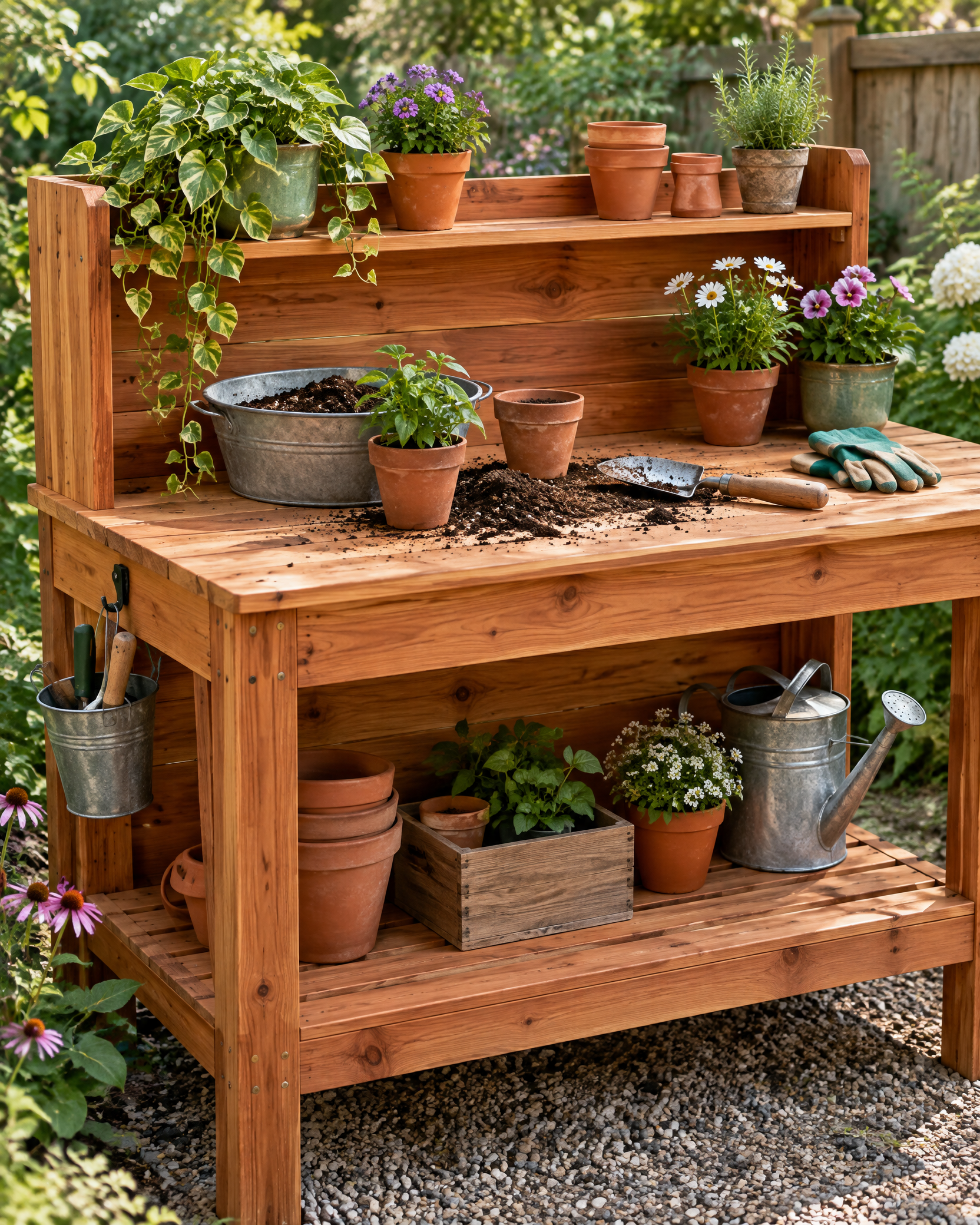 Build a Simple Potting Bench
