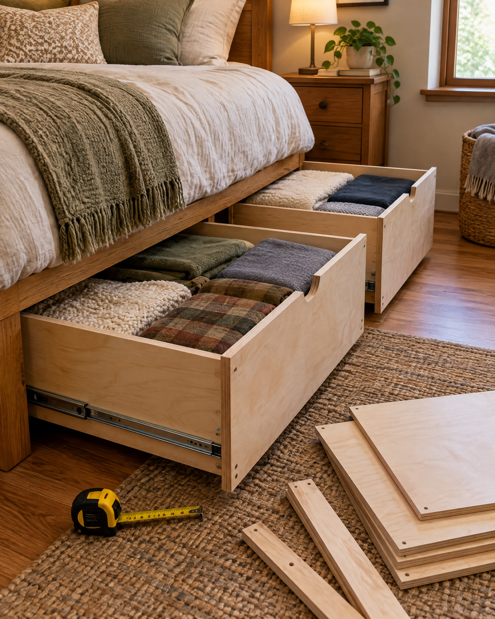 Build Under-Bed Storage Drawers